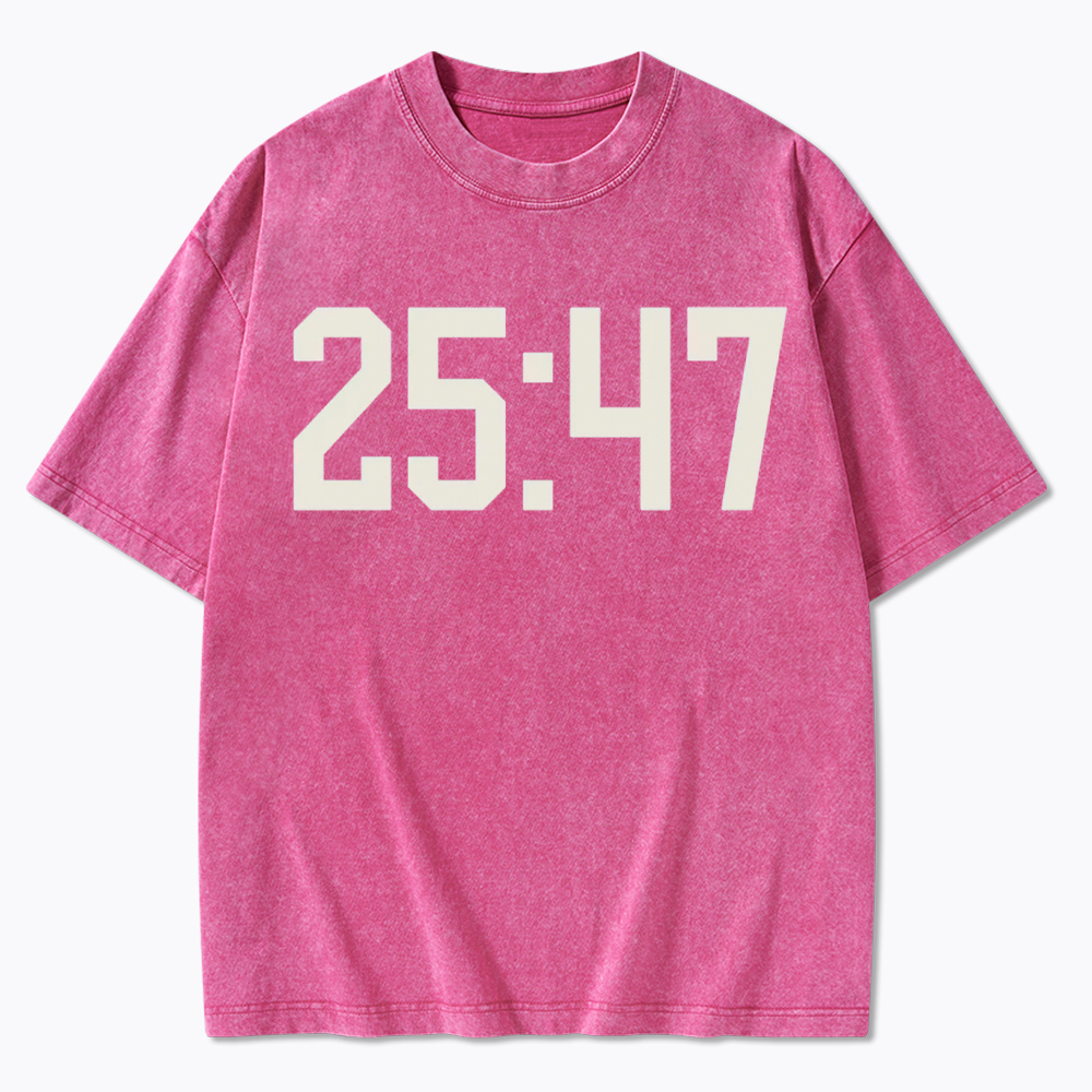 2547 No Kings Washed T-Shirt