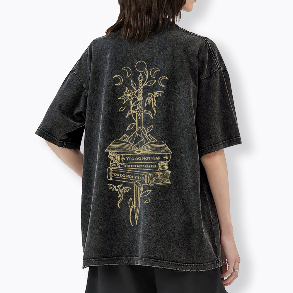 You Do Not Yield Washed T-Shirt