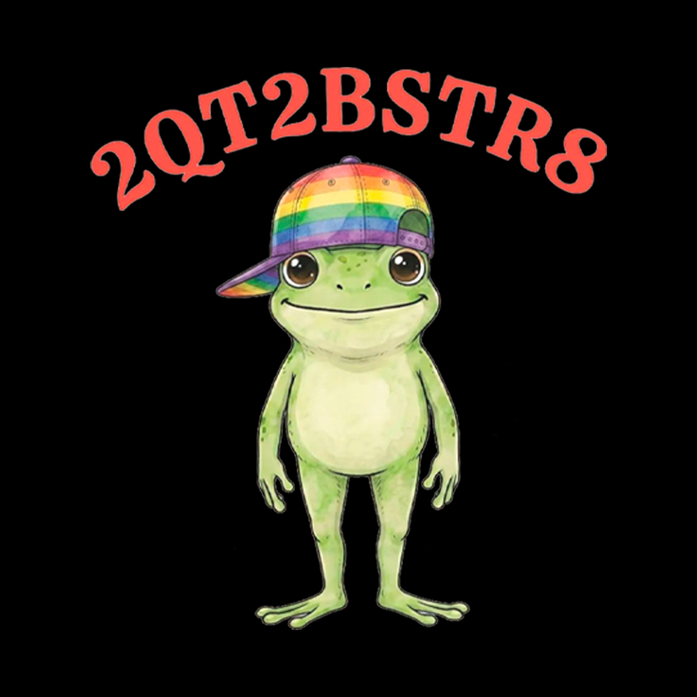 Too Cute to Be Straight Gay  Washed T-Shirt