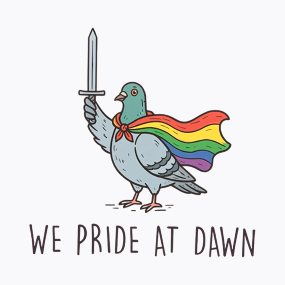 We Pride At Dawn Women's Washed Tank Top
