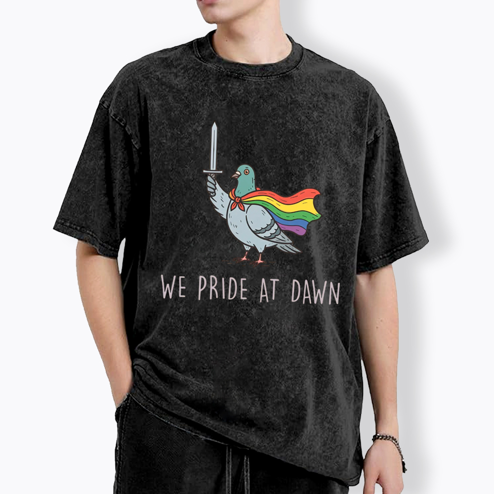 We Pride At Dawn Washed T-Shirt