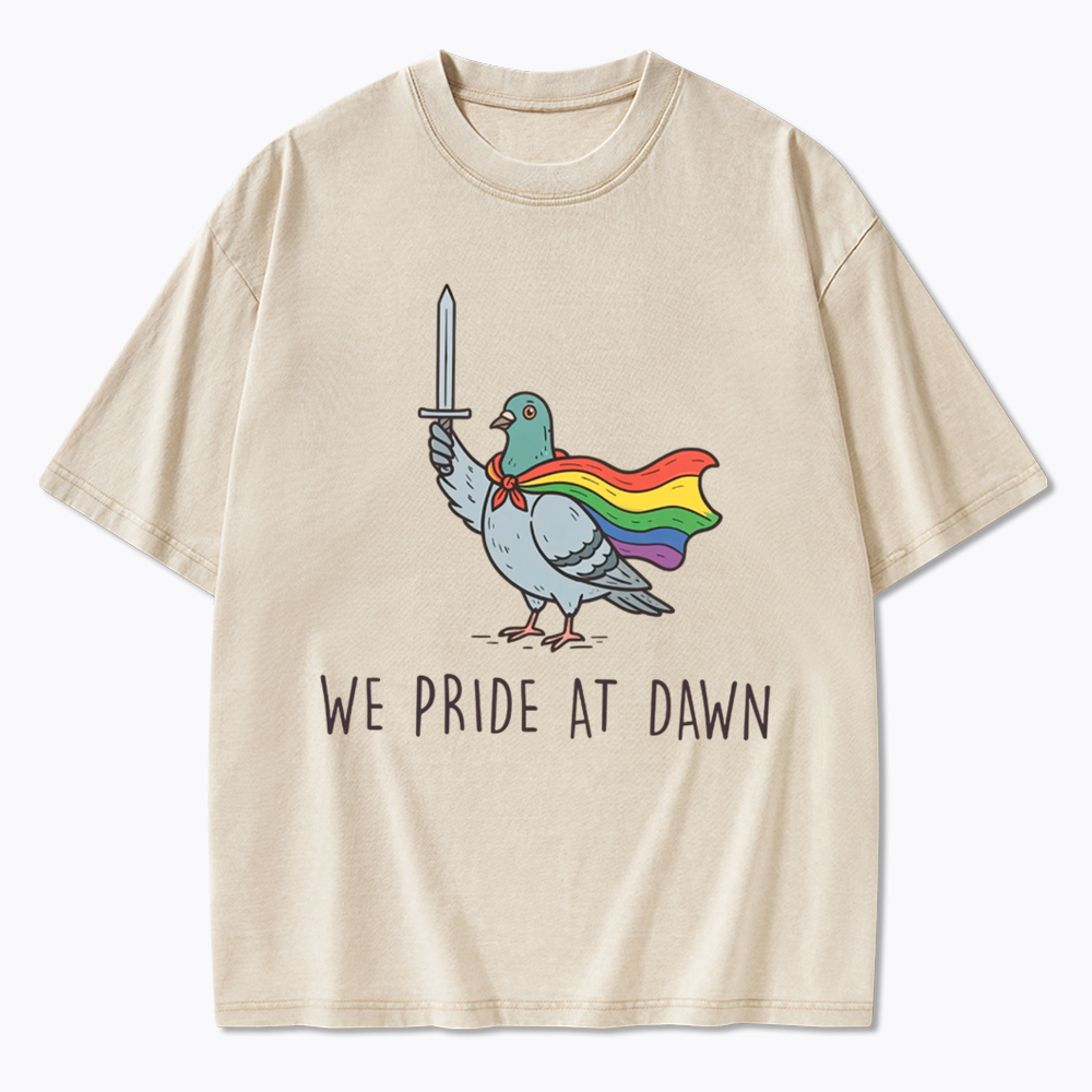 We Pride At Dawn Washed T-Shirt