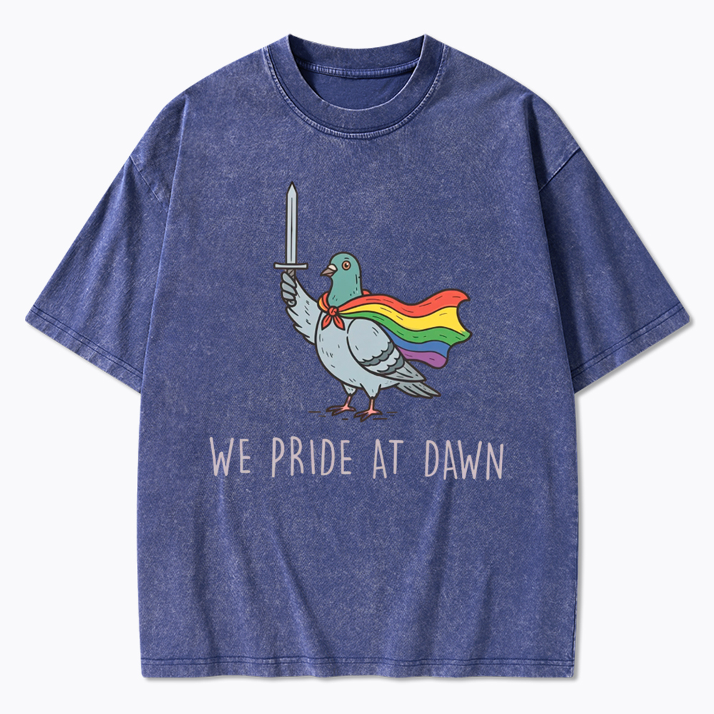 We Pride At Dawn Washed T-Shirt