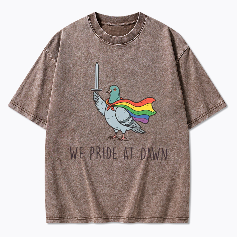 We Pride At Dawn Washed T-Shirt