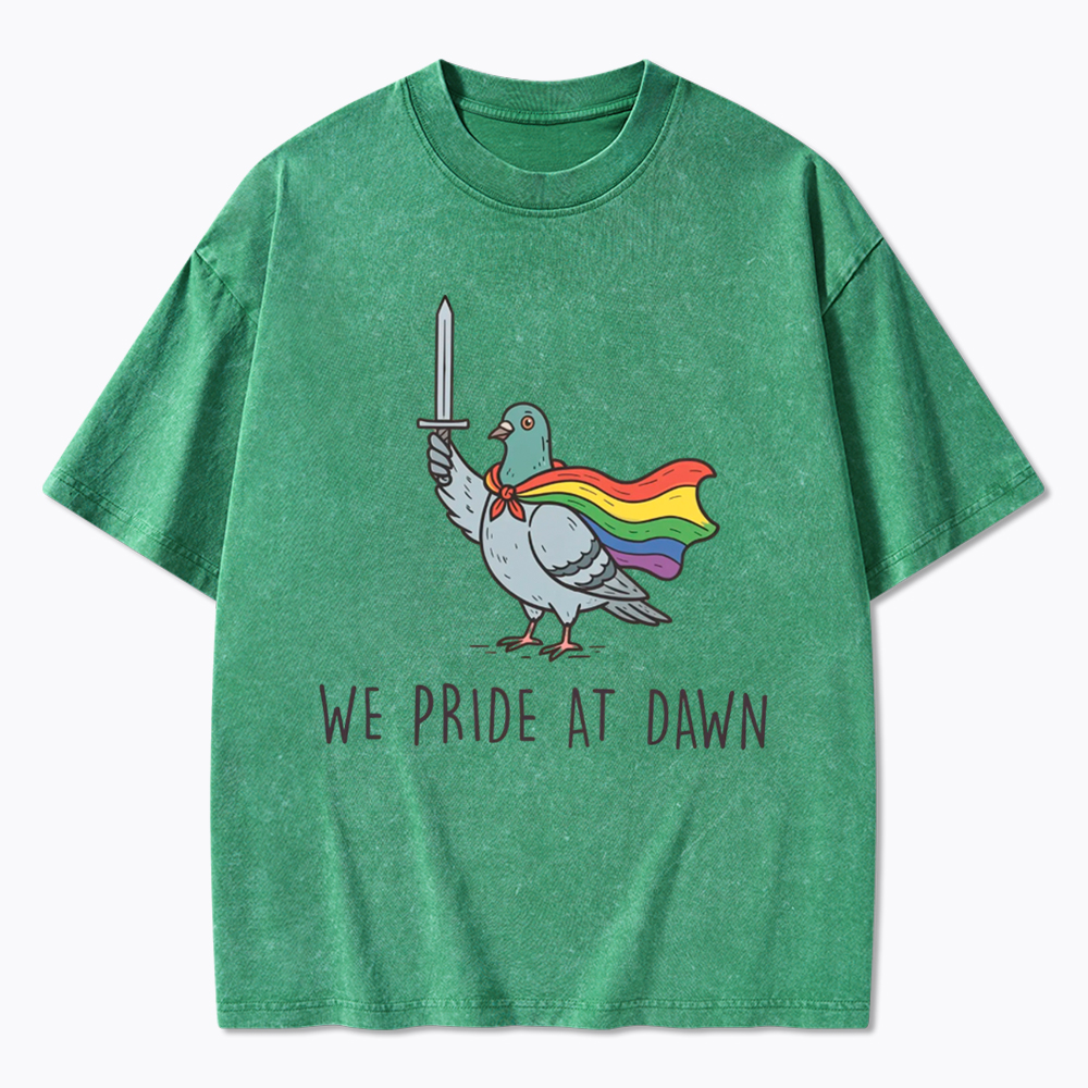 We Pride At Dawn Washed T-Shirt