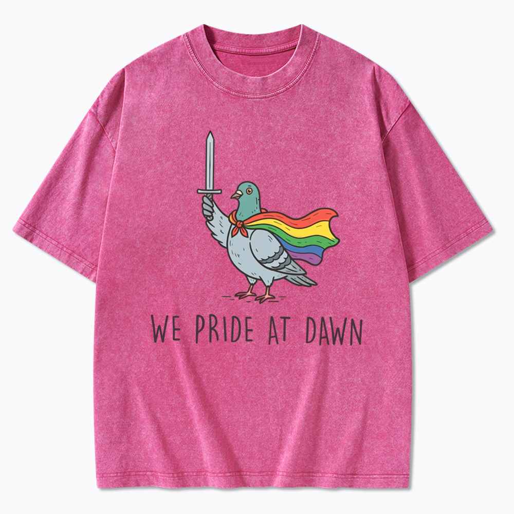 We Pride At Dawn Washed T-Shirt