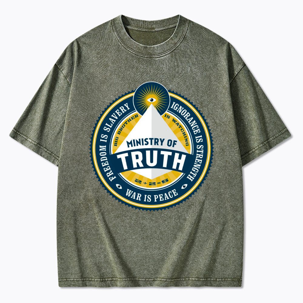 Ministry of Truth Washed T-Shirt