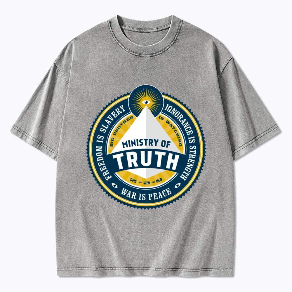 Ministry of Truth Washed T-Shirt
