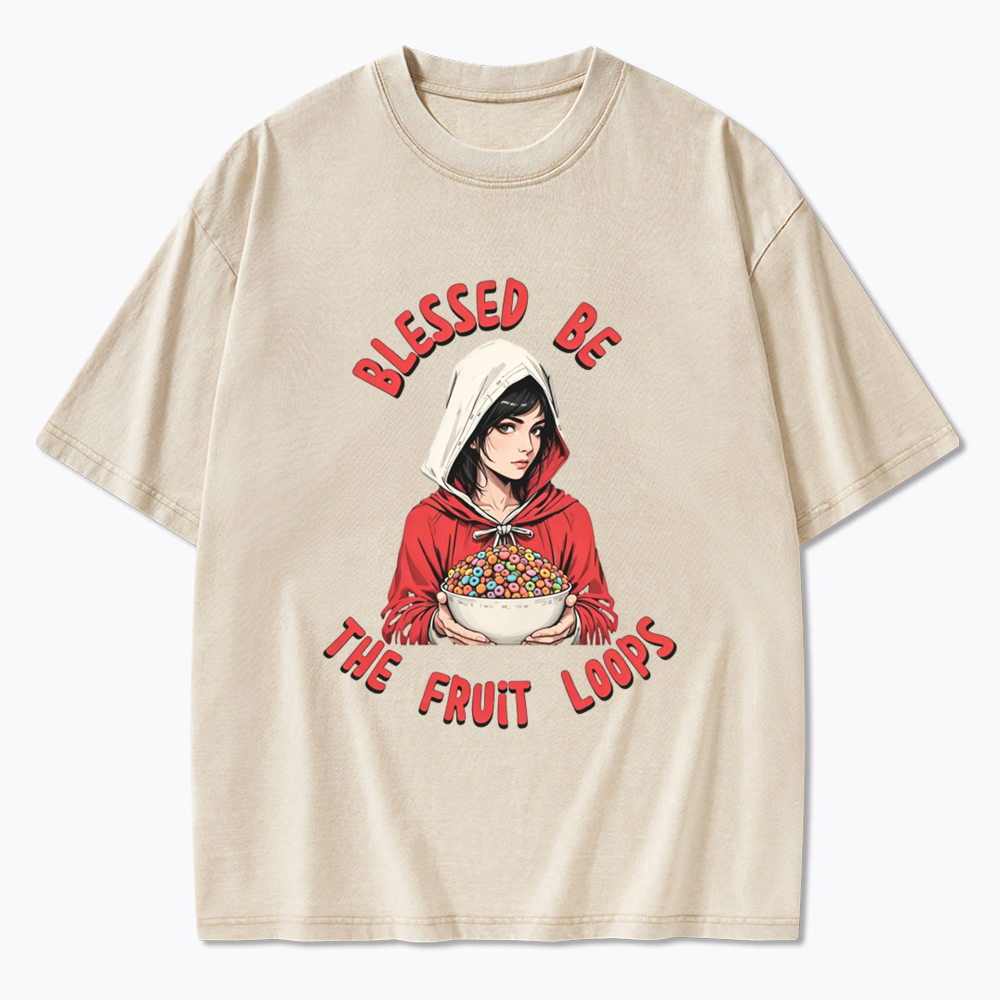 Blessed be the Fruit Loops Washed T-Shirt