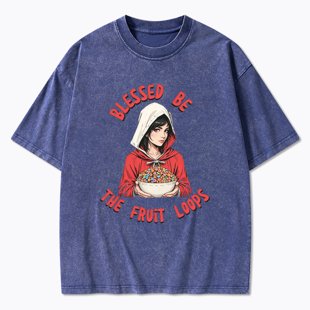 Blessed be the Fruit Loops Washed T-Shirt