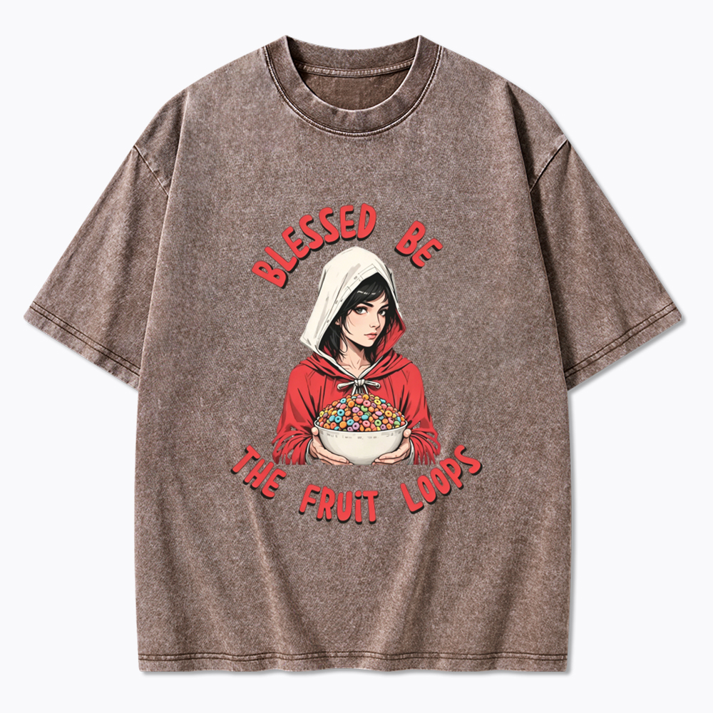 Blessed be the Fruit Loops Washed T-Shirt