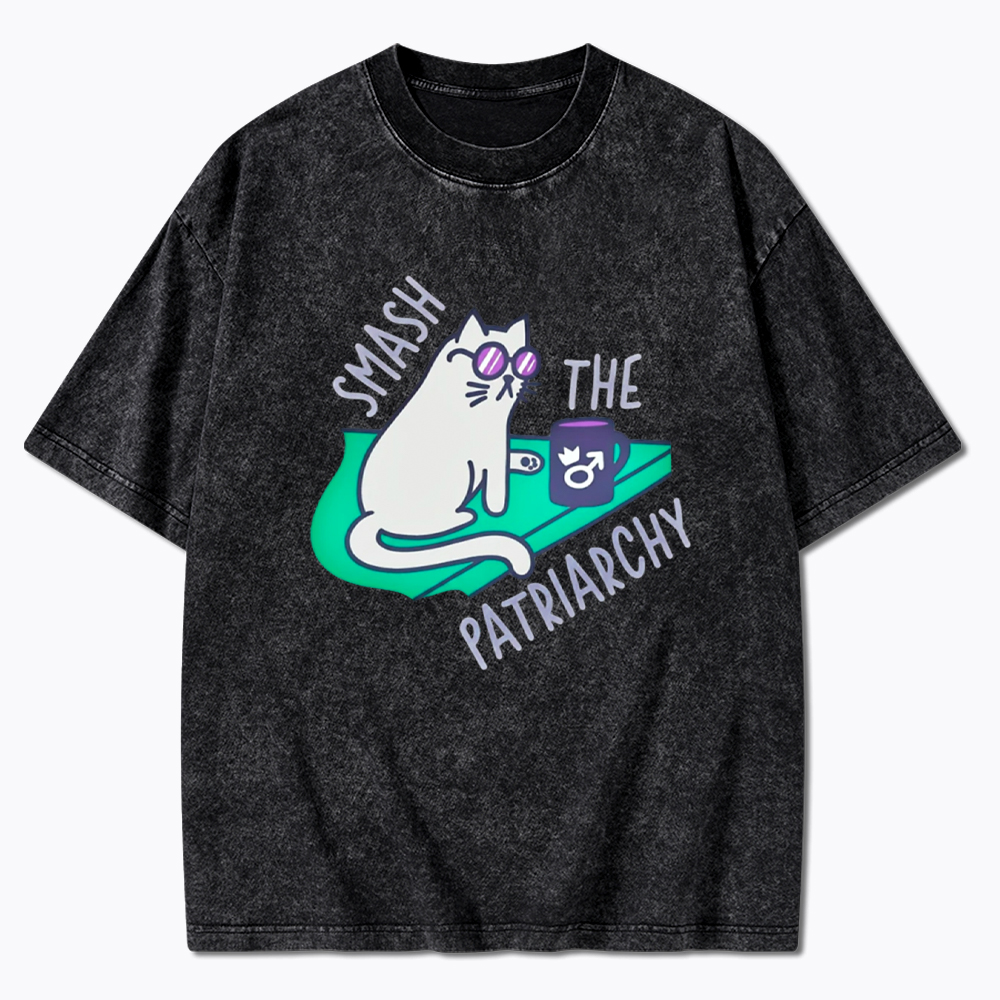 Smash the Patriarchy Washed T-Shirt