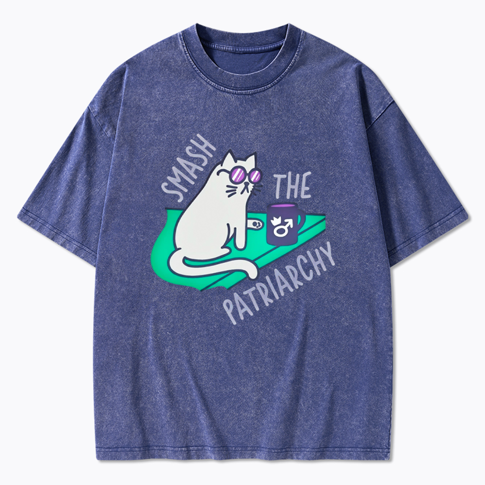 Smash the Patriarchy Washed T-Shirt