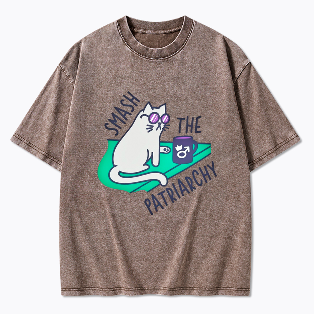 Smash the Patriarchy Washed T-Shirt