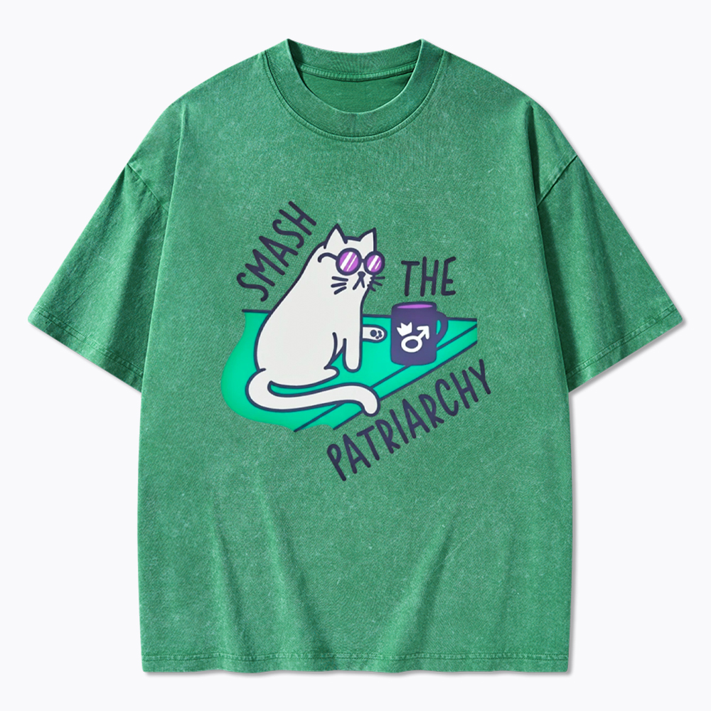 Smash the Patriarchy Washed T-Shirt