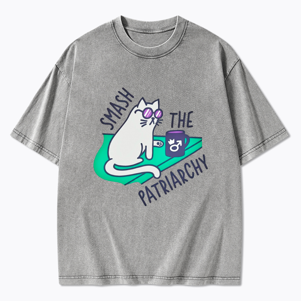 Smash the Patriarchy Washed T-Shirt