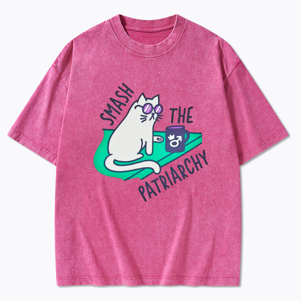 Smash the Patriarchy Washed T-Shirt