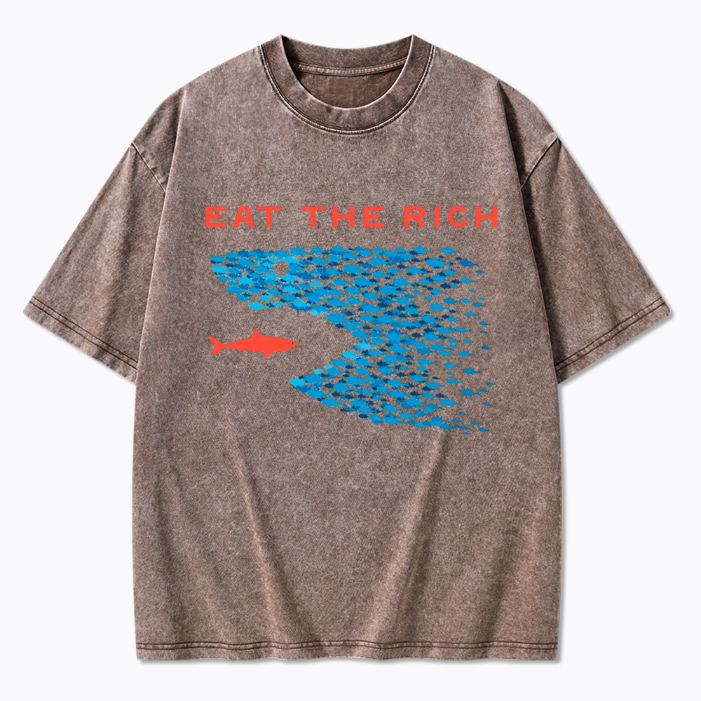 Eat the Rich Washed T-Shirt