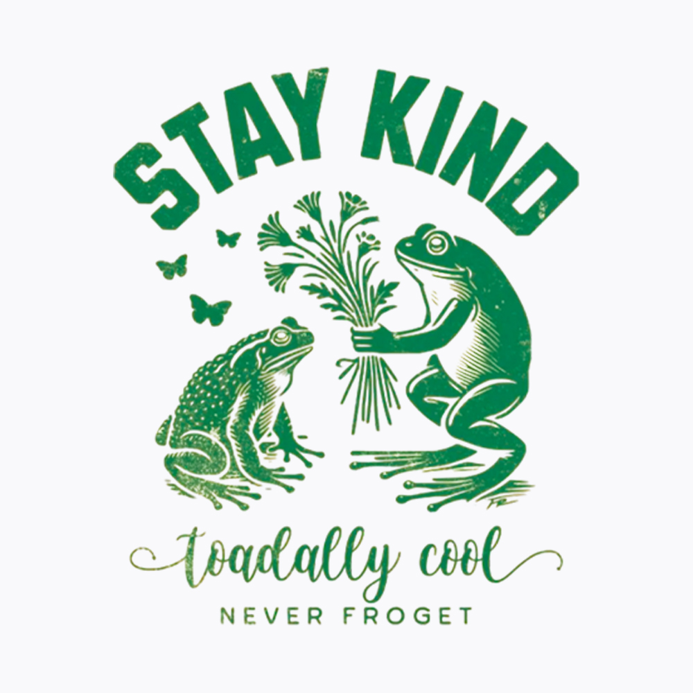 Stay Kind Frog & Toad Varsity Washed T-Shirt