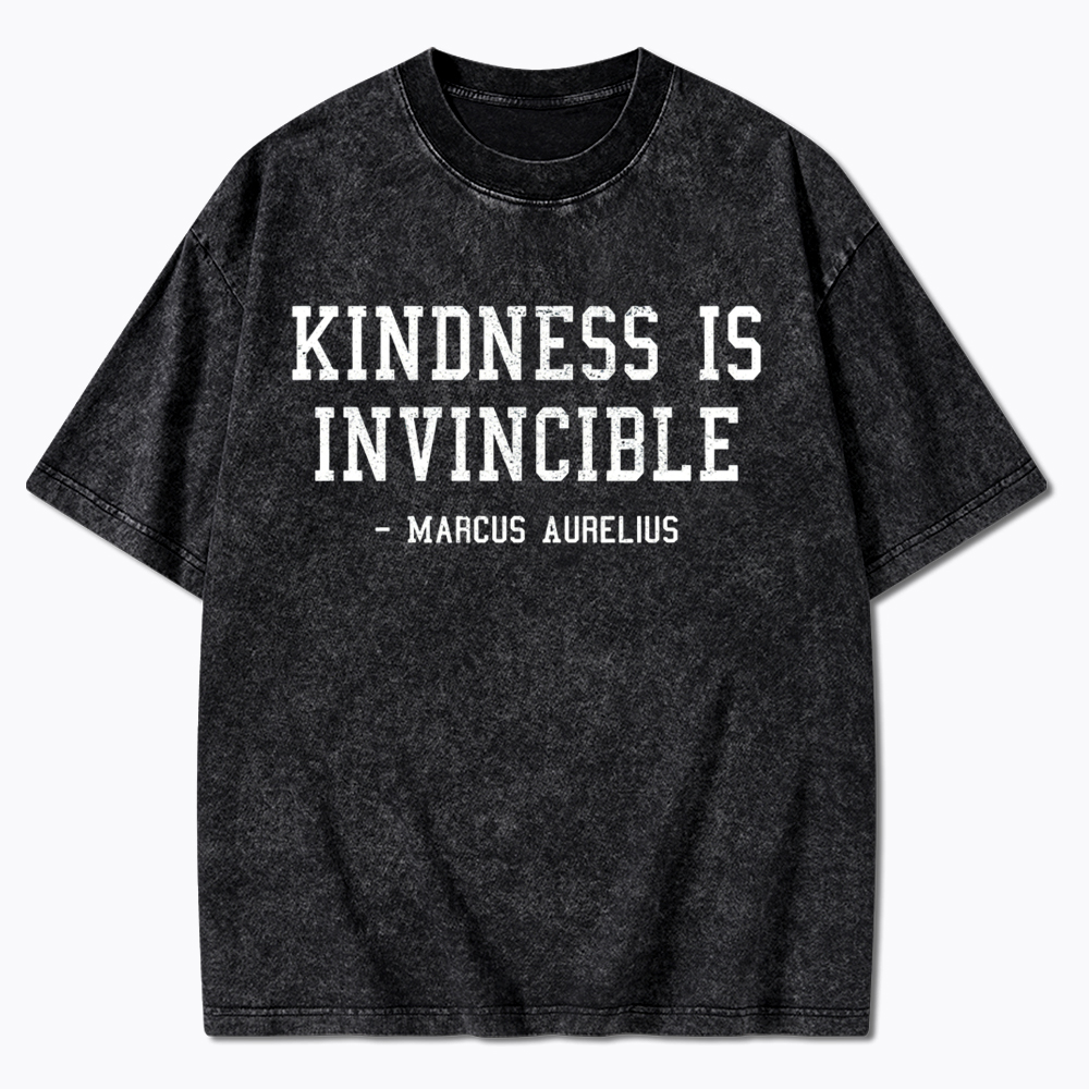 Kindness is Invincible Washed T-Shirt