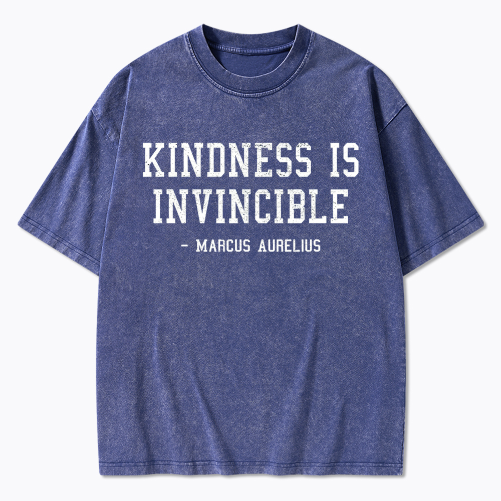 Kindness is Invincible Washed T-Shirt