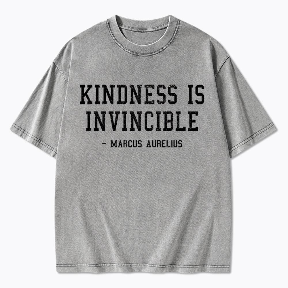 Kindness is Invincible Washed T-Shirt