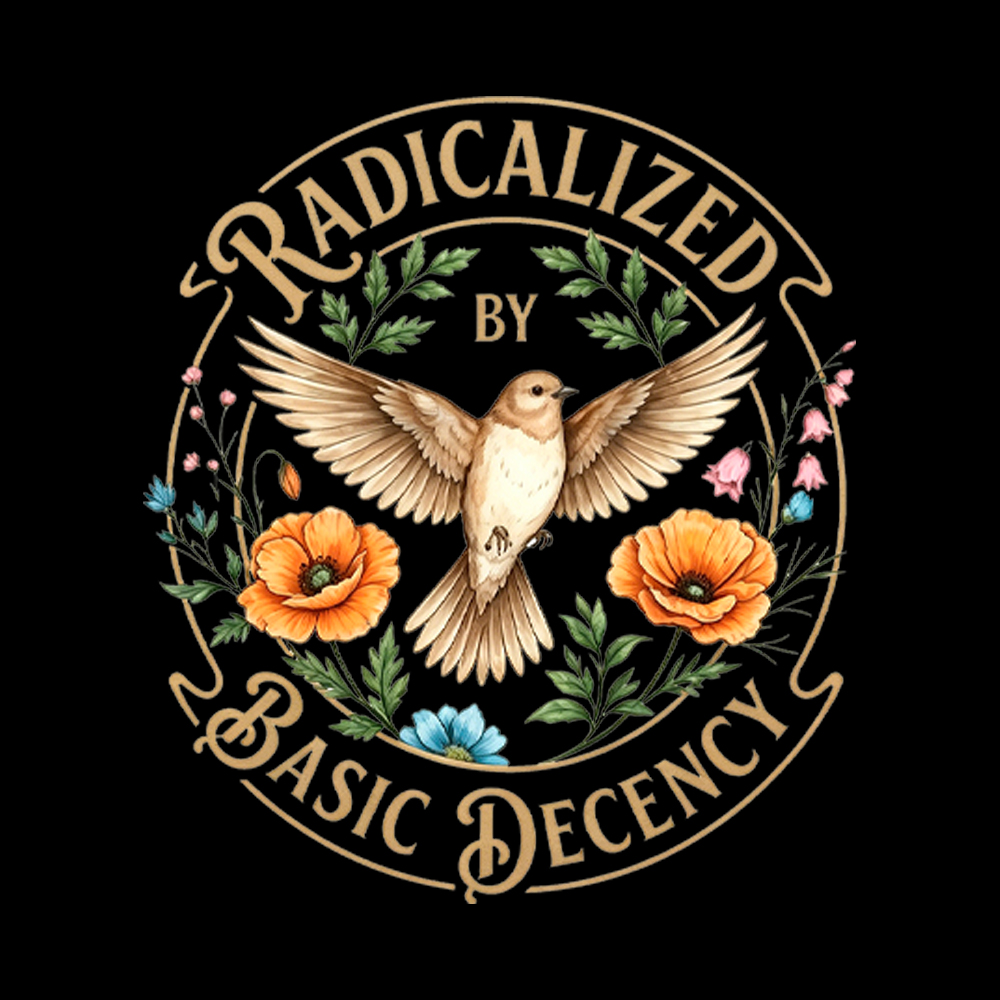Radicalized by Basic Decency Washed T-Shirt