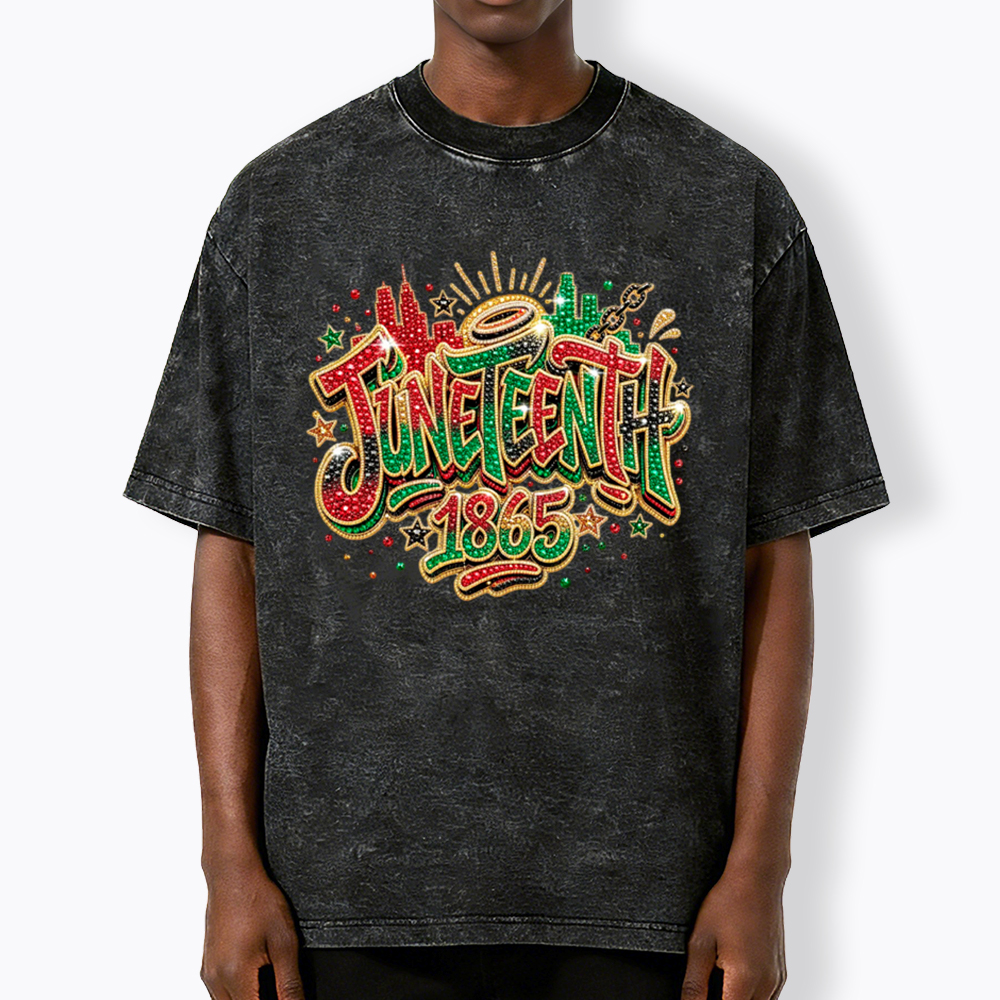 Juneteenth 1865 Washed T-Shirt