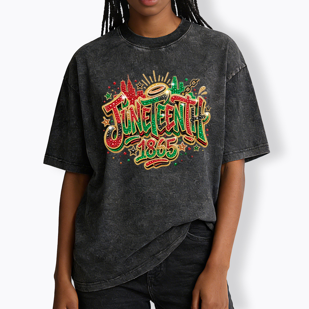 Juneteenth 1865 Washed T-Shirt