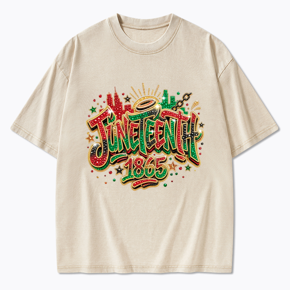 Juneteenth 1865 Washed T-Shirt