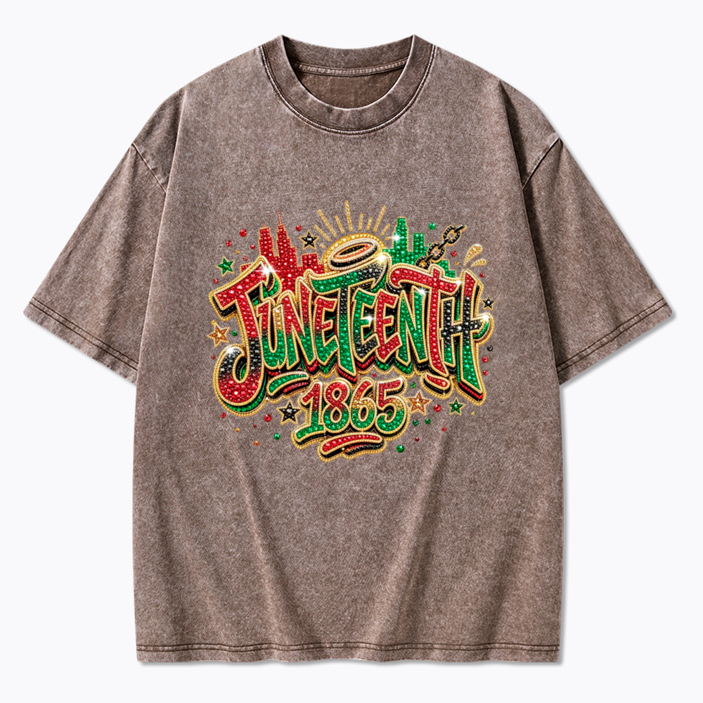 Juneteenth 1865 Washed T-Shirt