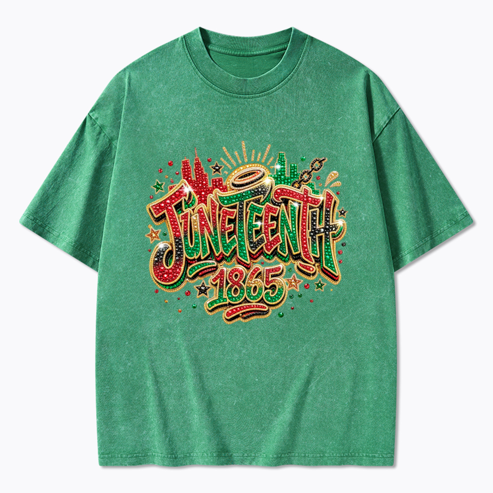 Juneteenth 1865 Washed T-Shirt