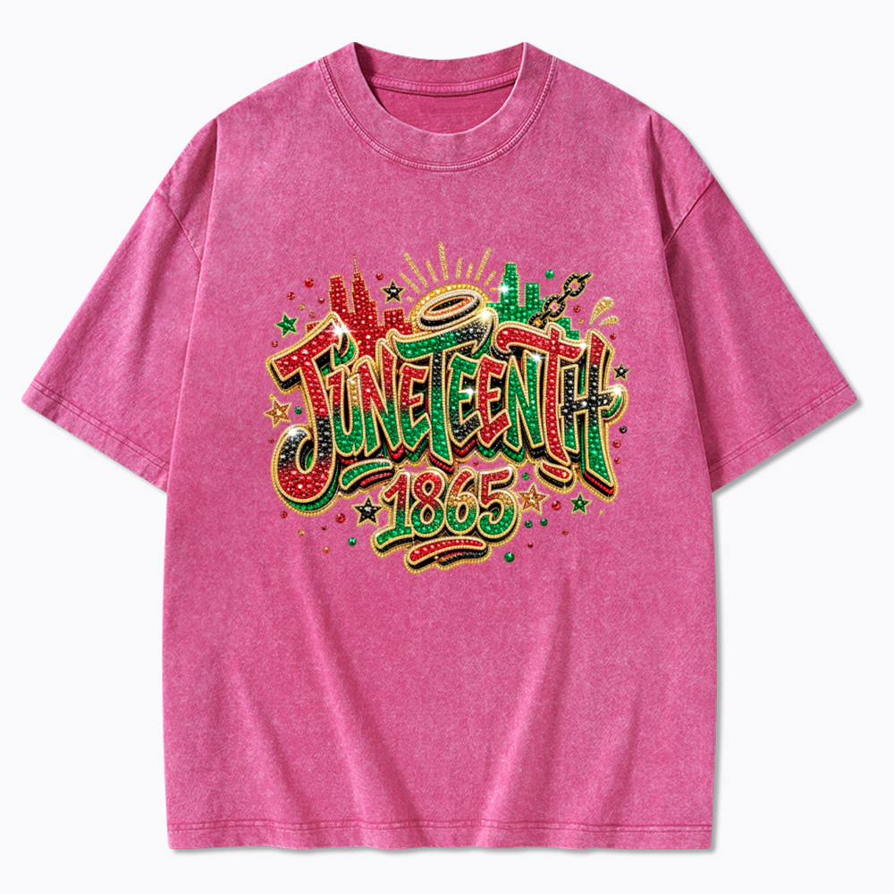 Juneteenth 1865 Washed T-Shirt