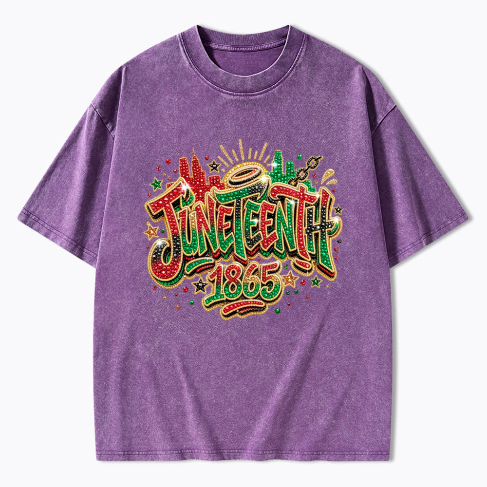Juneteenth 1865 Washed T-Shirt