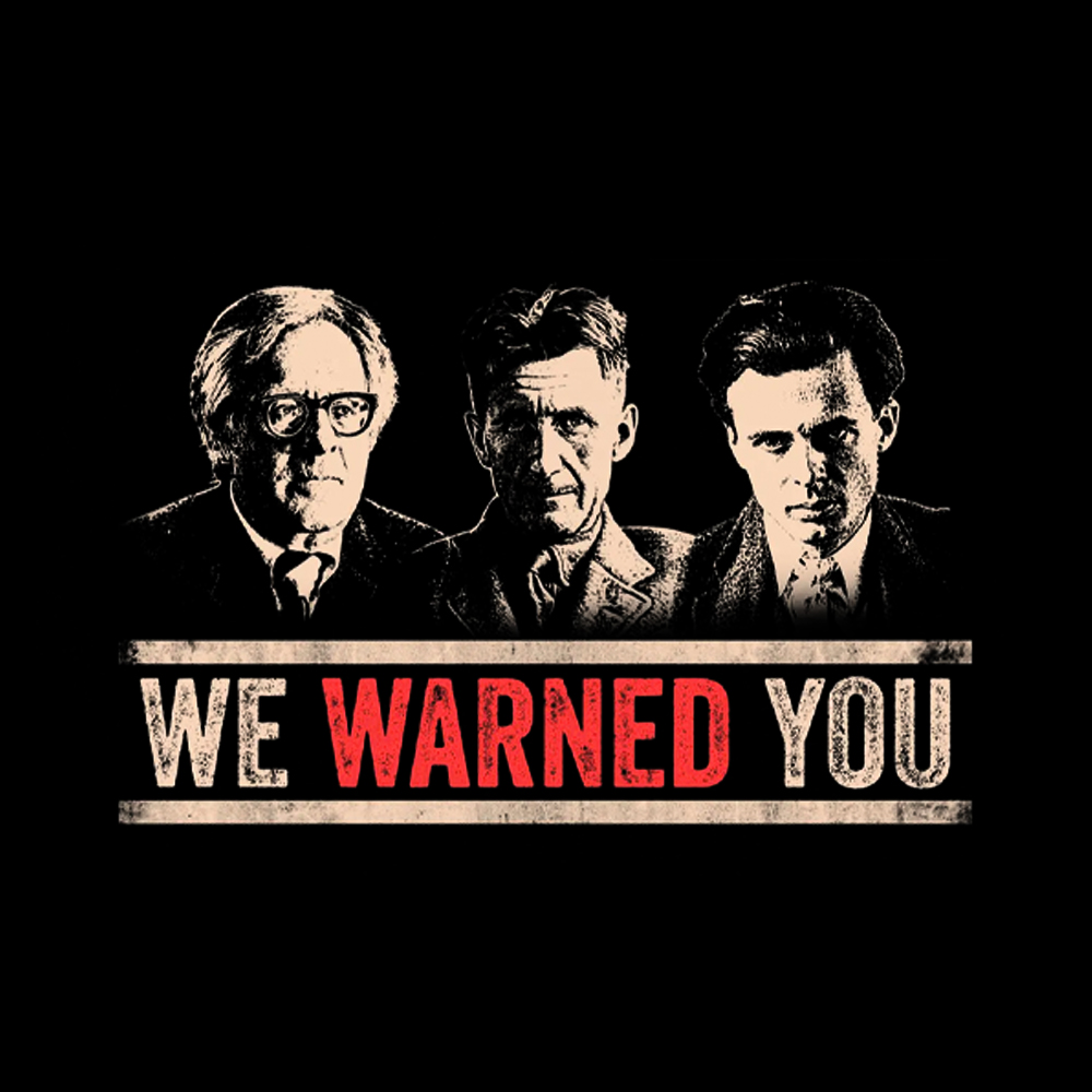 Protest Reader Orwell Bradbury Huxley Washed T-Shirt