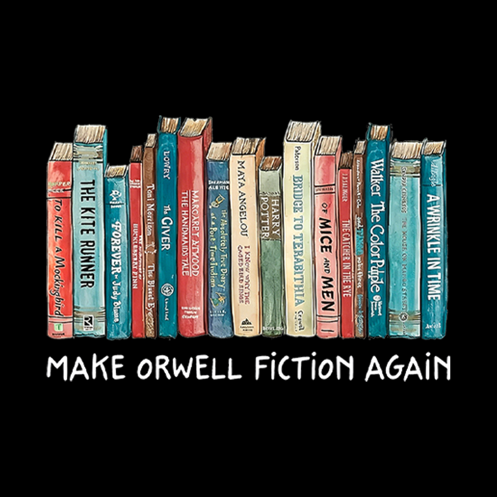 Mack Orwell Fiction Again Washed T-Shirt