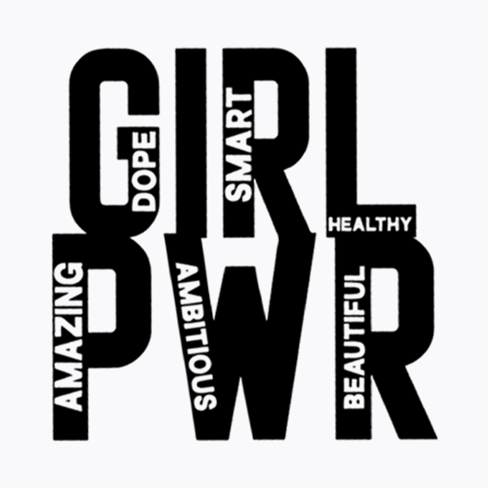 Girl Power Girls Rule The World Washed T-Shirt