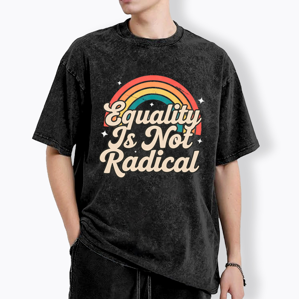 Equality Is Not Radical Washed T-Shirt