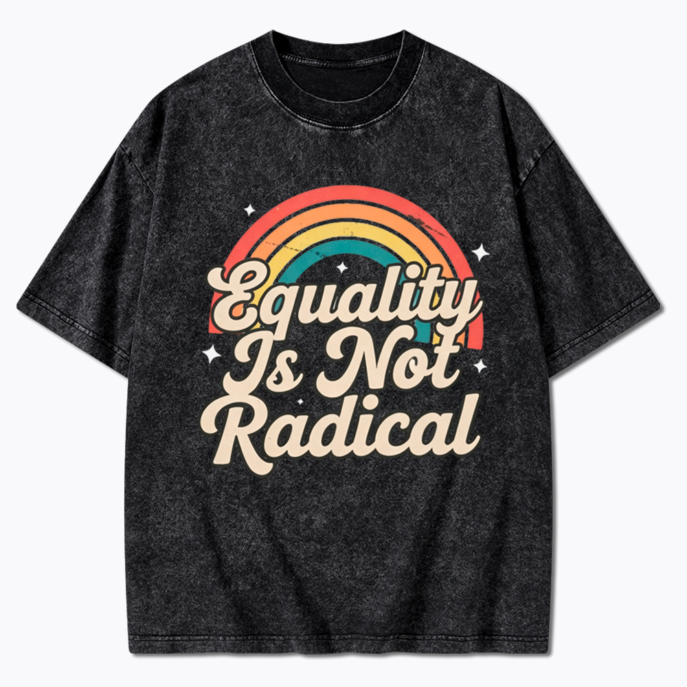 Equality Is Not Radical Washed T-Shirt
