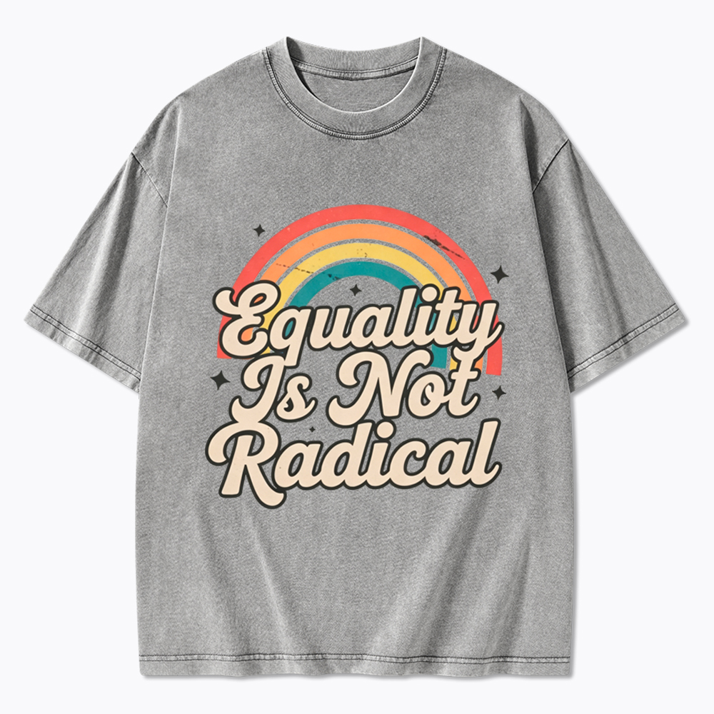 Equality Is Not Radical Washed T-Shirt