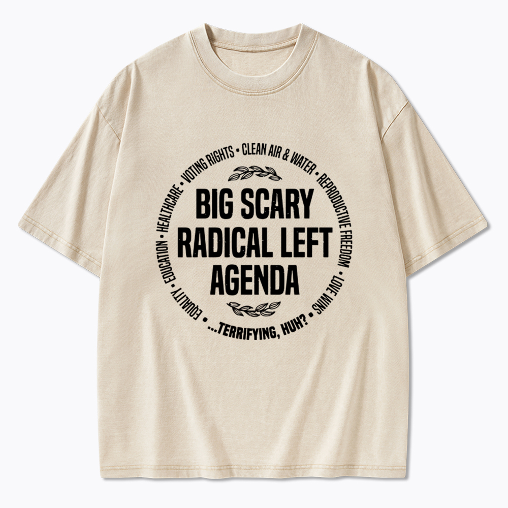 Equality Justice Rights Washed T-Shirt