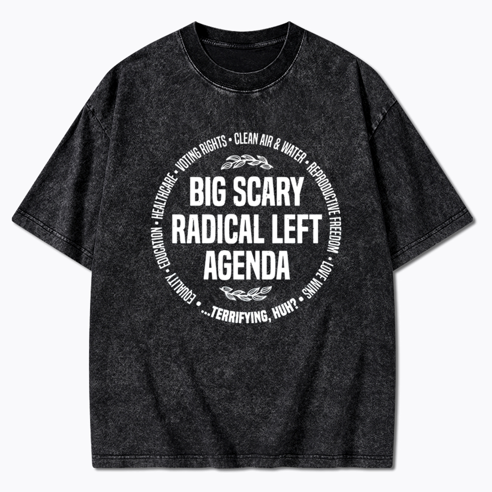 Equality Justice Rights Washed T-Shirt