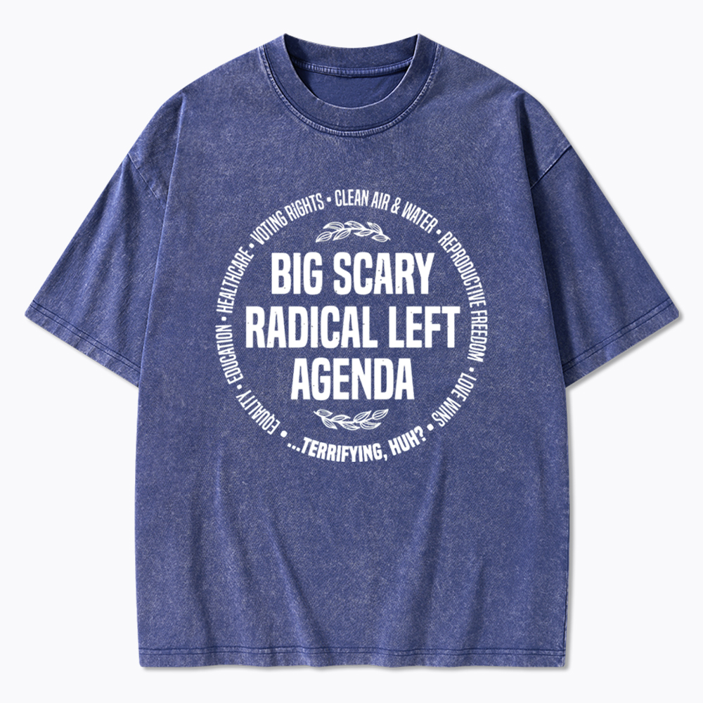 Equality Justice Rights Washed T-Shirt