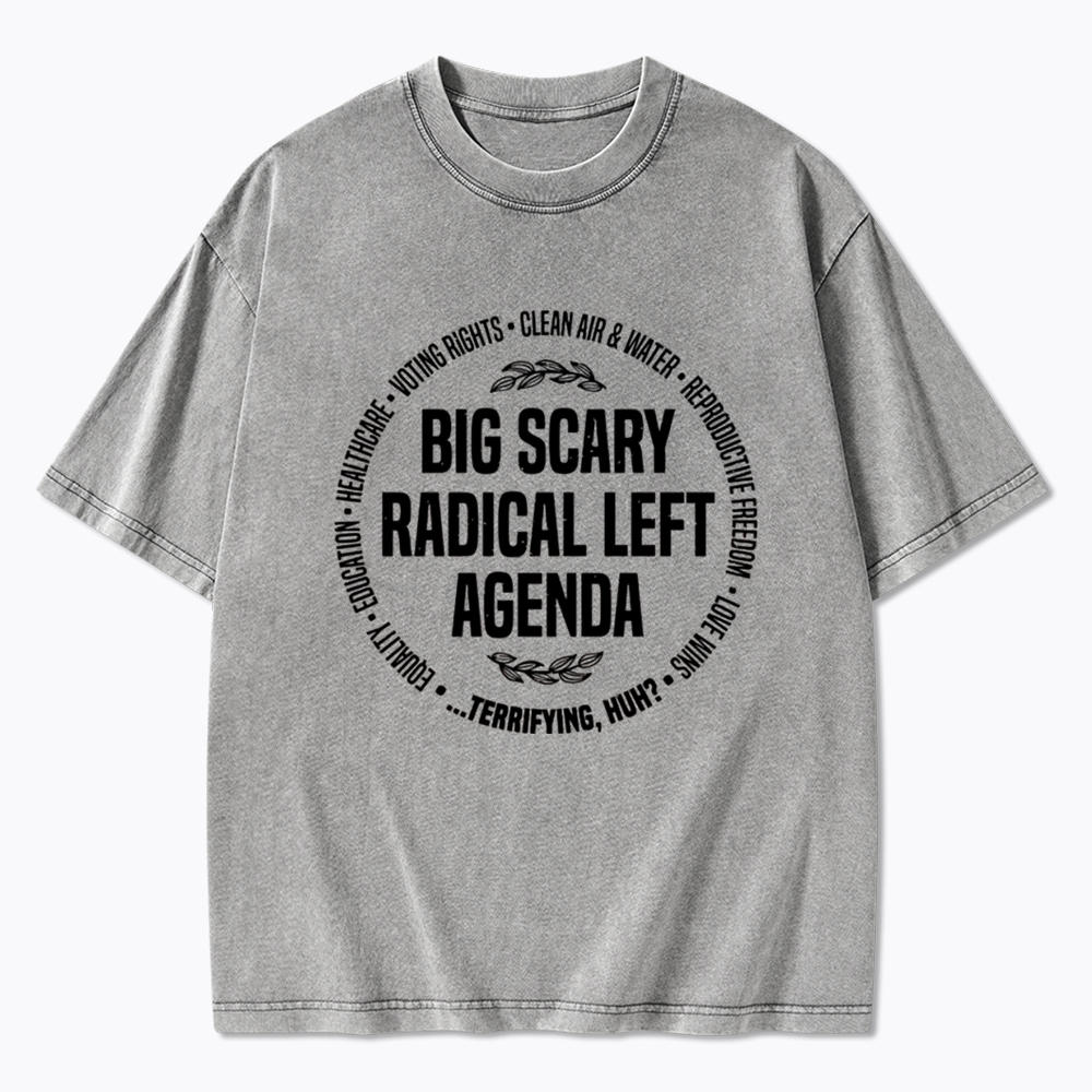 Equality Justice Rights Washed T-Shirt