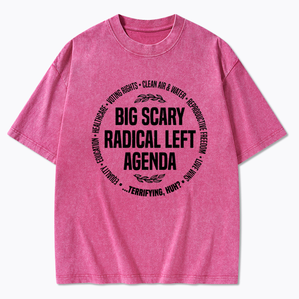 Equality Justice Rights Washed T-Shirt