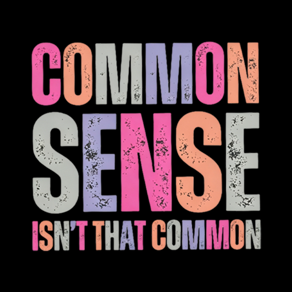 Common Sense Washed T-Shirt