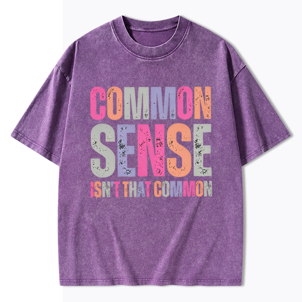 Common Sense Washed T-Shirt