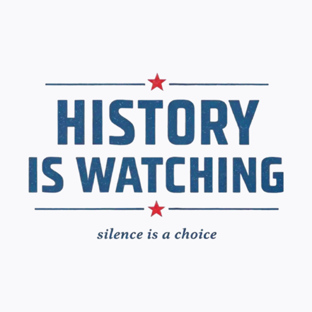History is Watching Washed T-Shirt