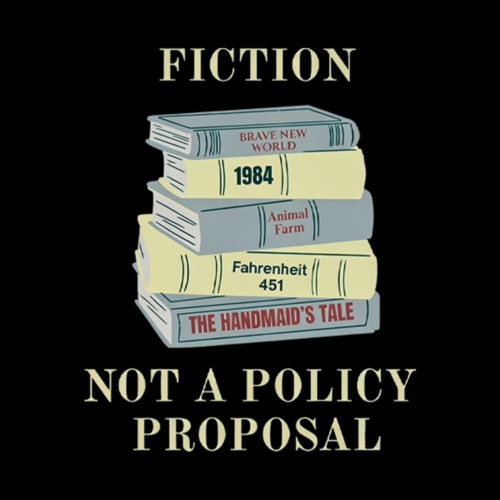 Fiction Not a Policy Proposal Washed T-Shirt