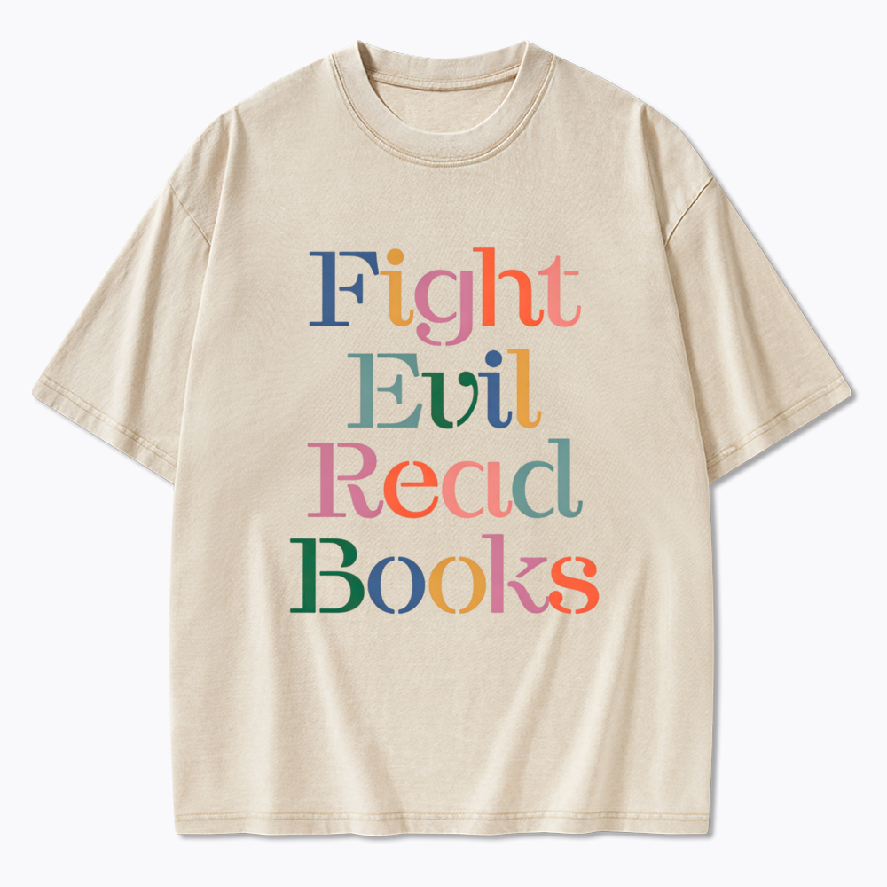 Protect Libraries Read Banned Books Washed T-Shirt